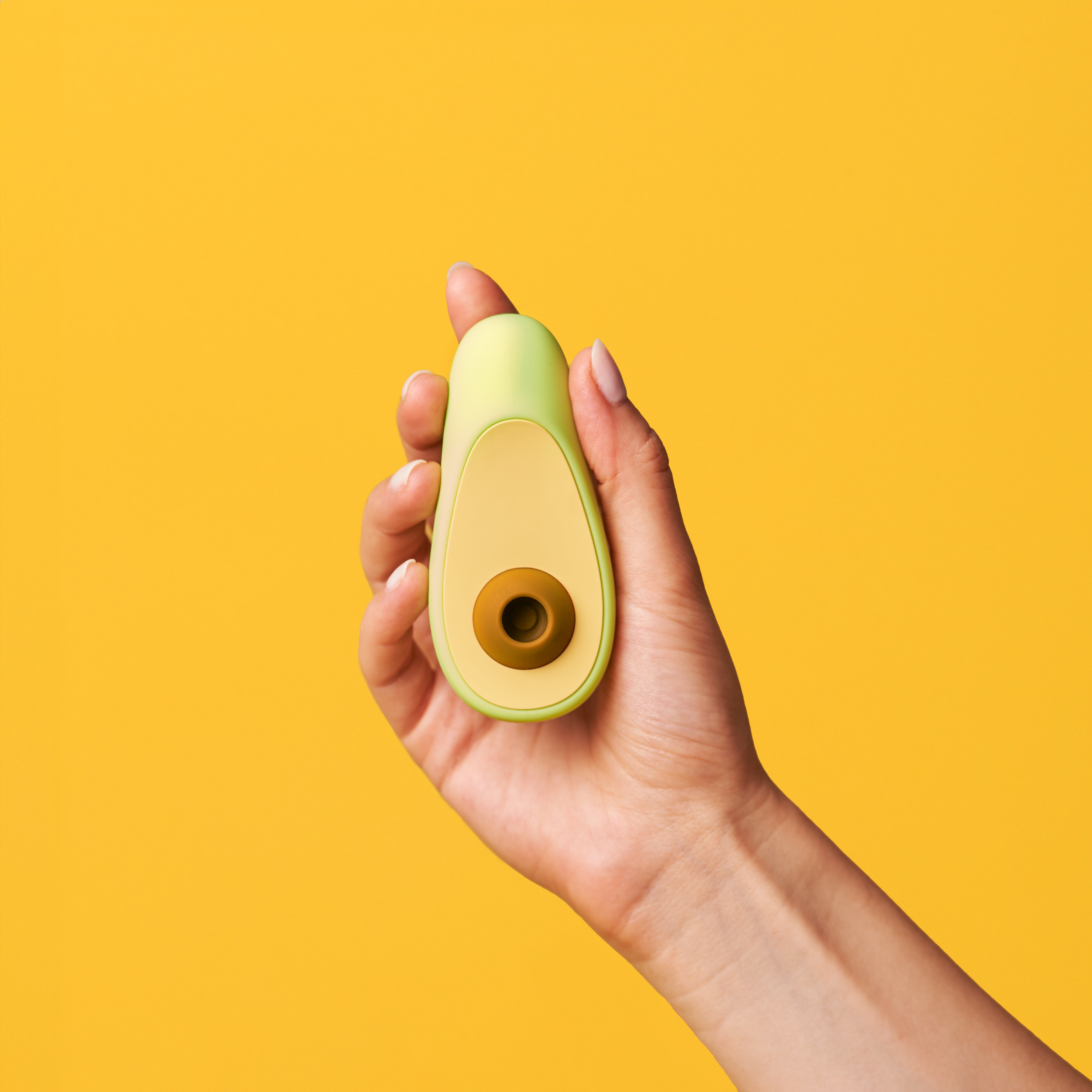 Avocado adult toy — detail close-up