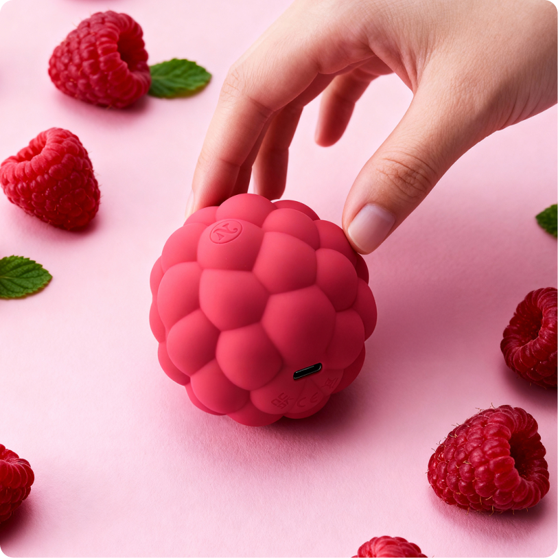 Berri Clitoral Vibrator (Raspberry) — features